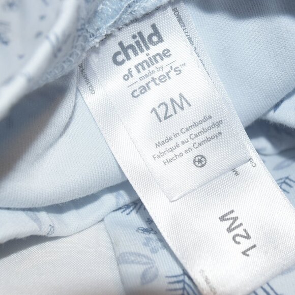 Carter's floral leggings 12 Months - Picture 3 of 3